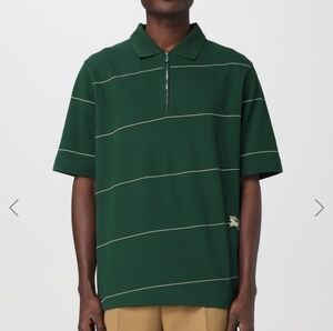 Burberry Striped Cotton Polo Shirt (2025 Collection)